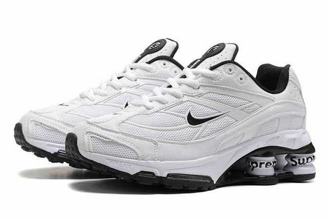 Nike Shox Ride 2 White Black Men's And Women's Running Shoes-08 - Click Image to Close